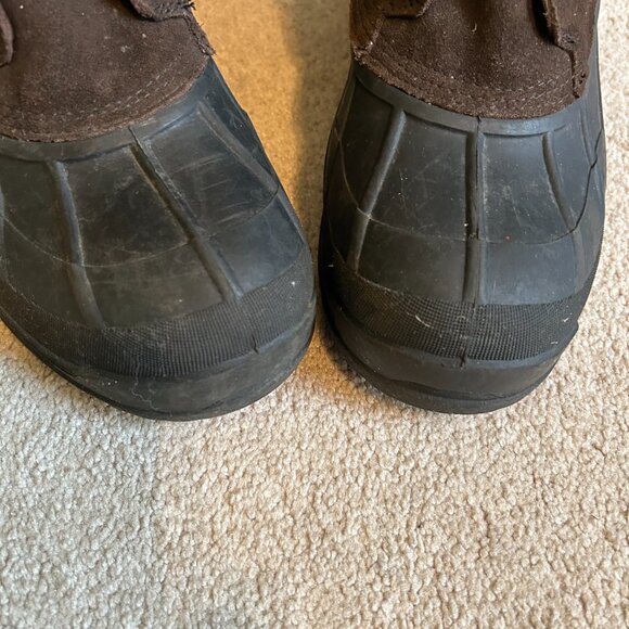 Kamik Montana2 Waterproof Thinsulate Boots Men's Size 13 Brown Suede - Picture 5 of 11